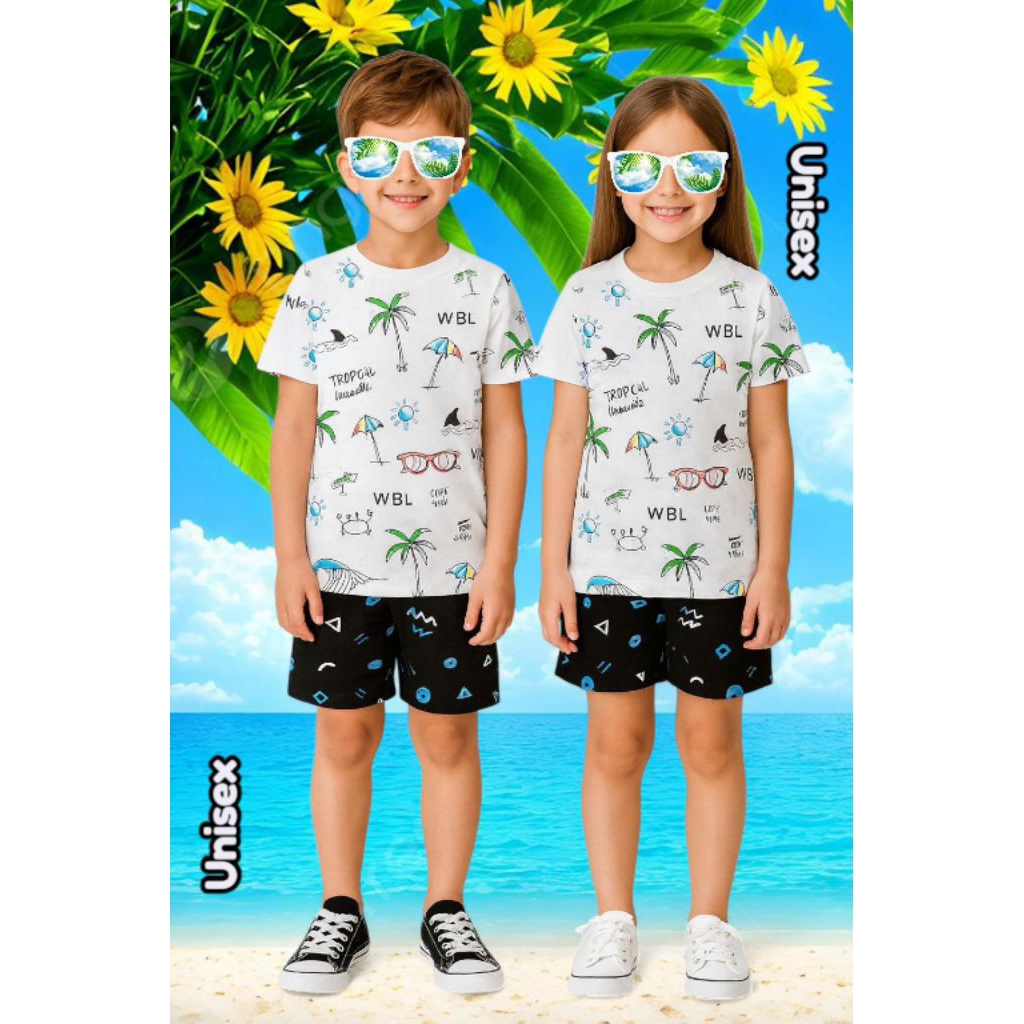 setelan anak pantai wisata bahari lamongan