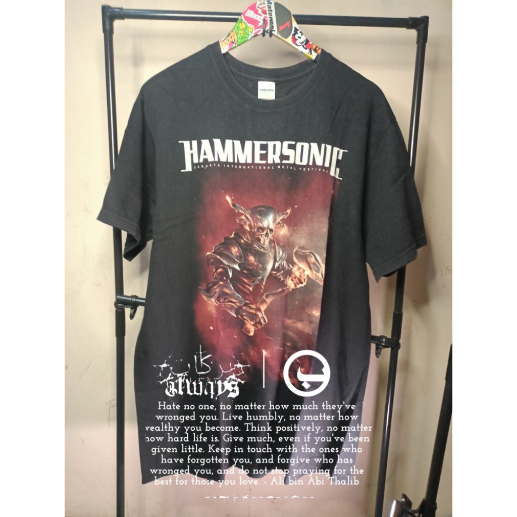 T-SHIRT ORIGINAL MARCHEDISE HAMMERSONIC 2014