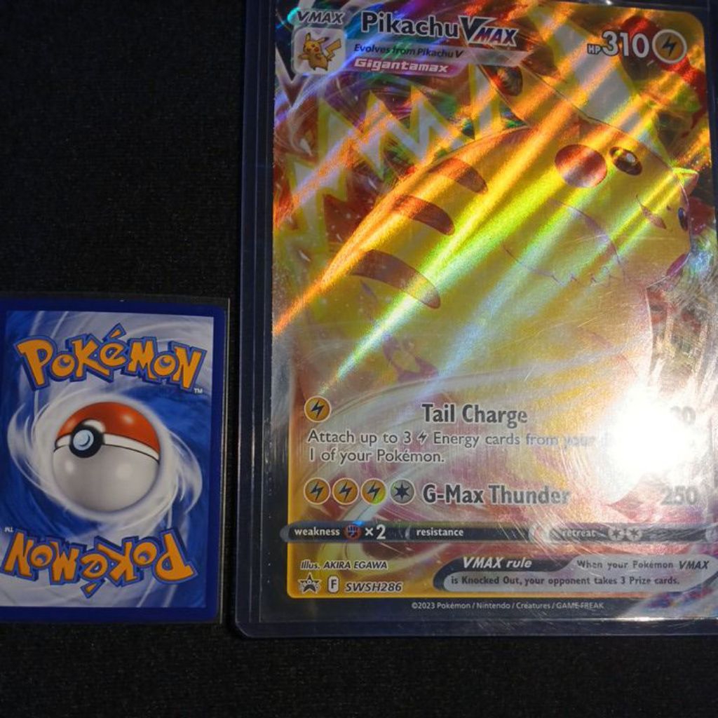 POKEMON PIKACHU GIGANTAMAX VMAX PROMO