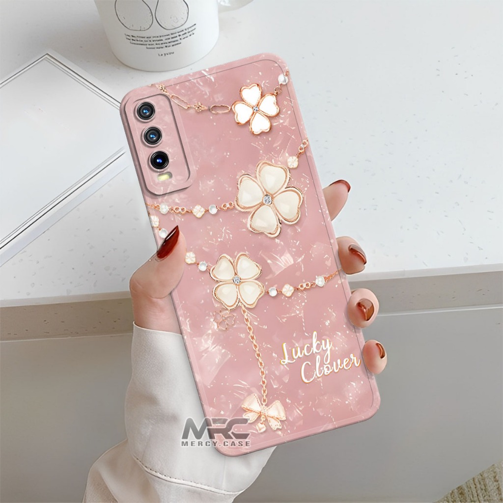 Mercycase Softcase HP Vivo Y12s Y20 Y20s Karakter Silikon Case Procamera Casehp Bumper Cover HP - 2