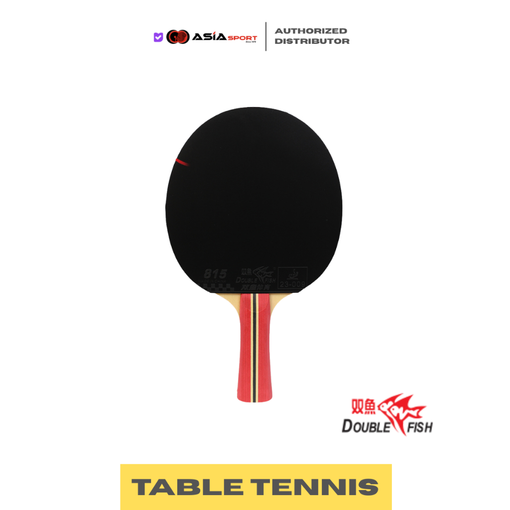 Bat Pingpong DoubleFish *2 + Cover | Tenis Meja | Bat Pingpong Tenis Meja 2 Star