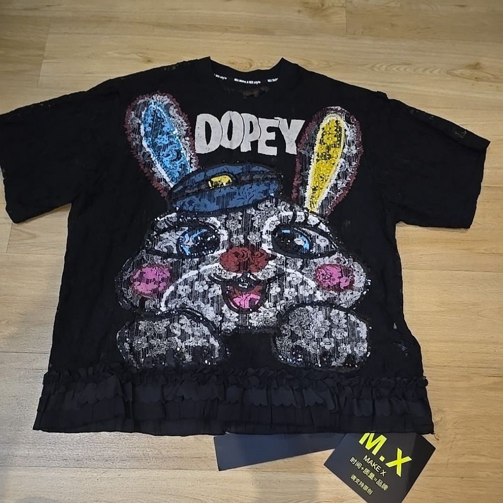 atasan kaos brokat MX fashion import premium