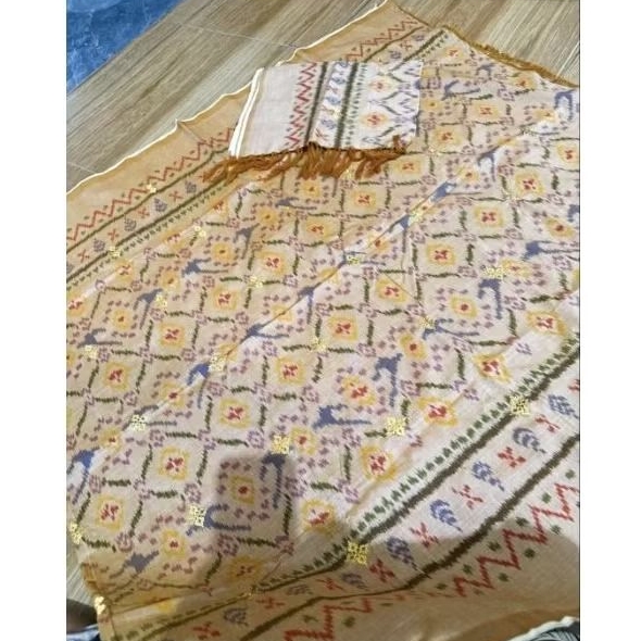 Kamen Endek Set Selendang Tretes