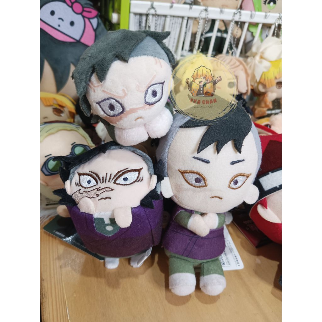 Aneka Genya Shinazugawa Plush Boneka Ganci Anime Demon Slayer