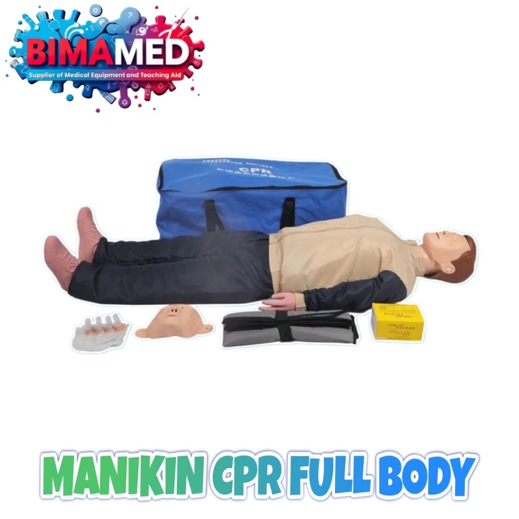 Phantom Manikin CPR Trainer Full Body / Manikin Cpr Full Body Import