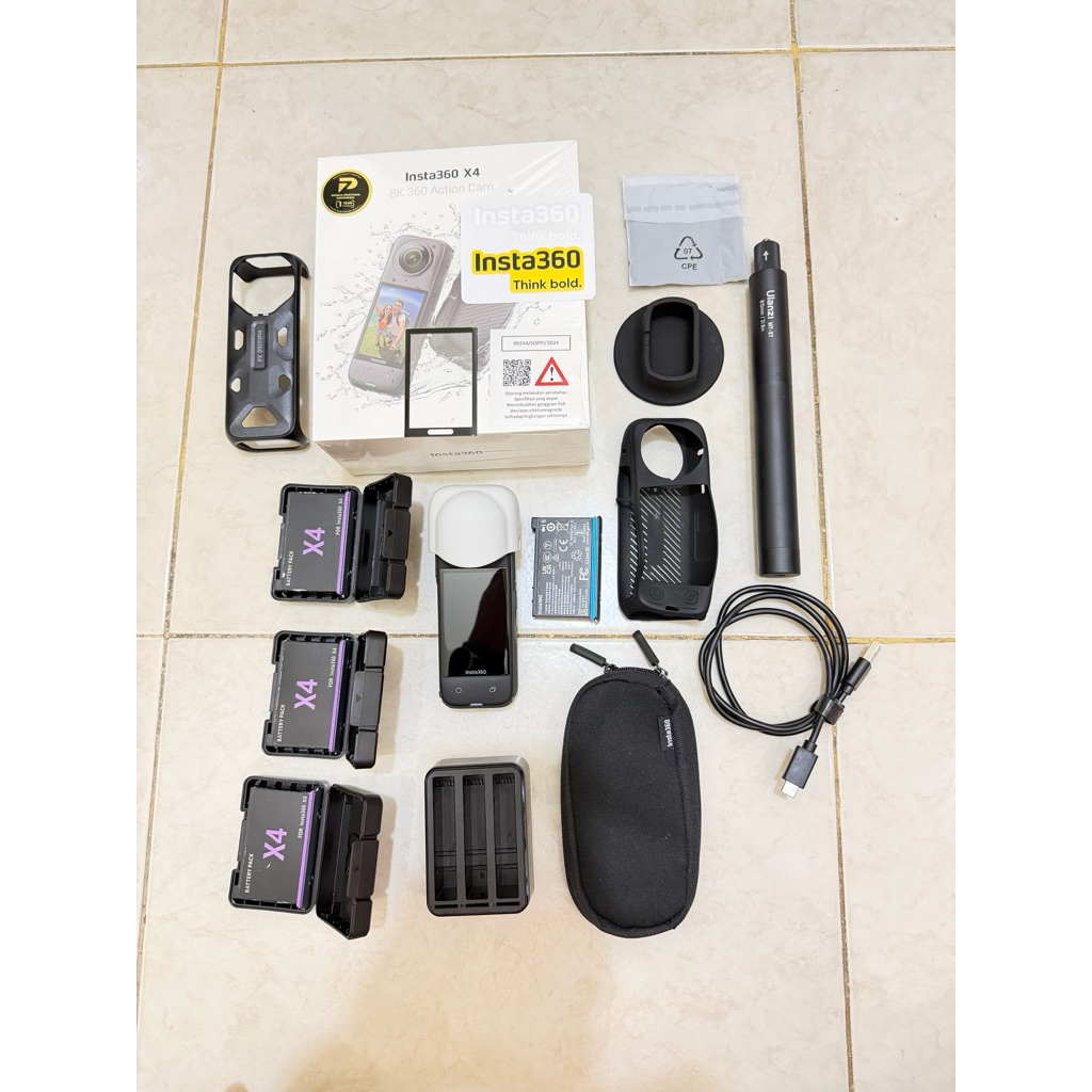 Kamera Insta360 x4 bekas garansi denka pratama