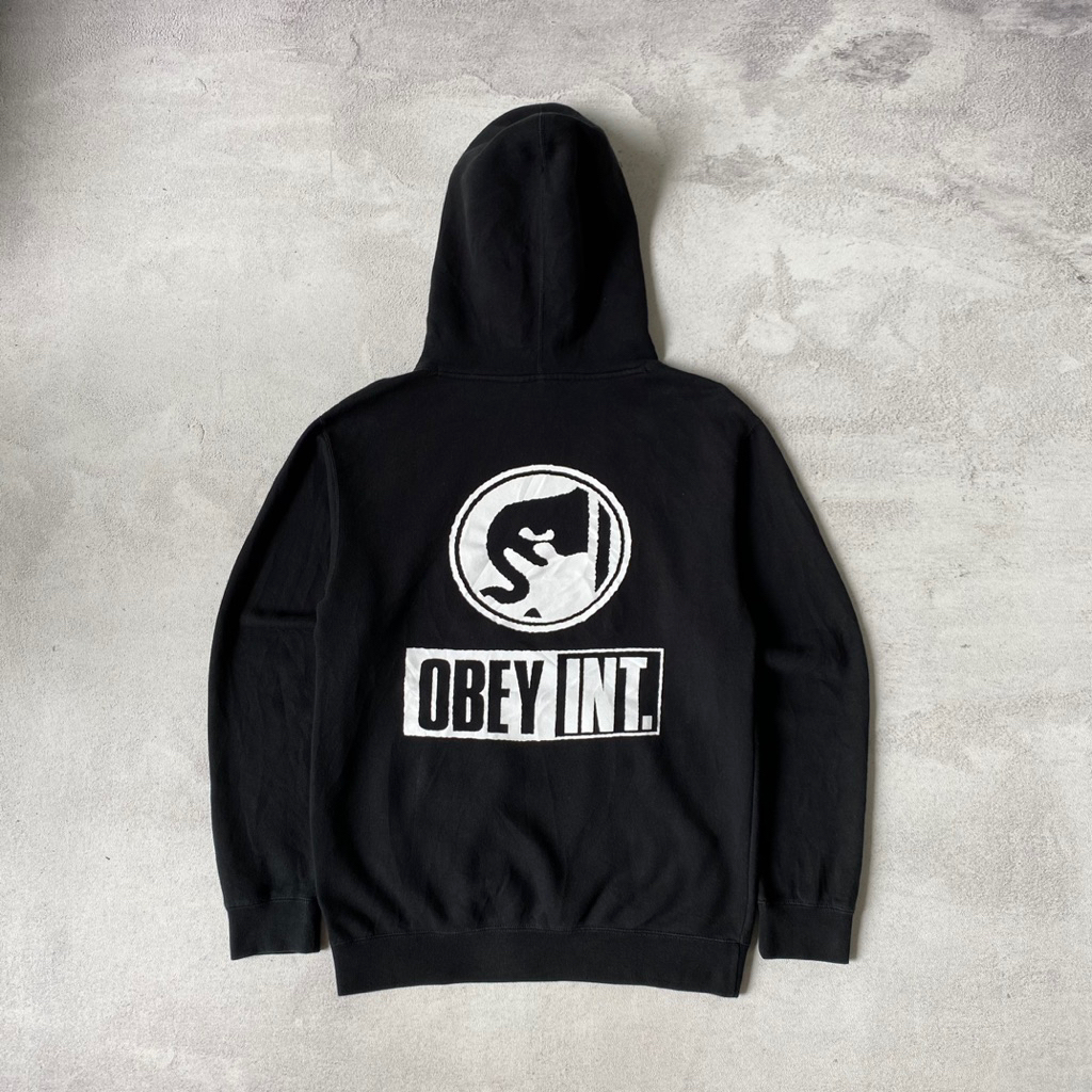 HOODIE OBEY FACE LOGO