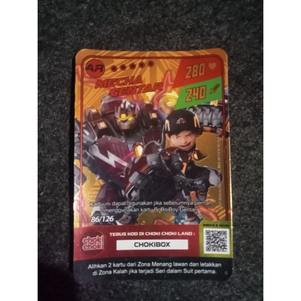 Card Boboiboy