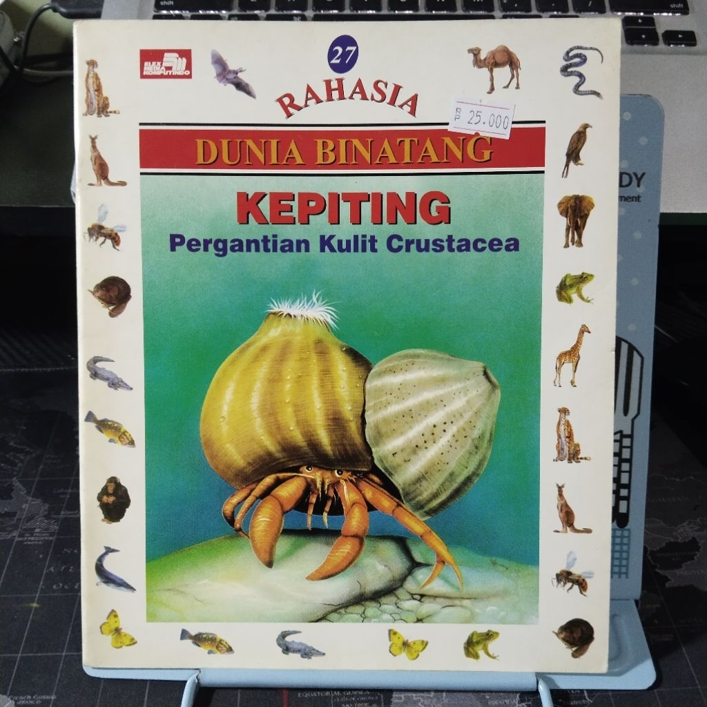 Buku anak Rahasia Dunia Binatang 27 KEPITING