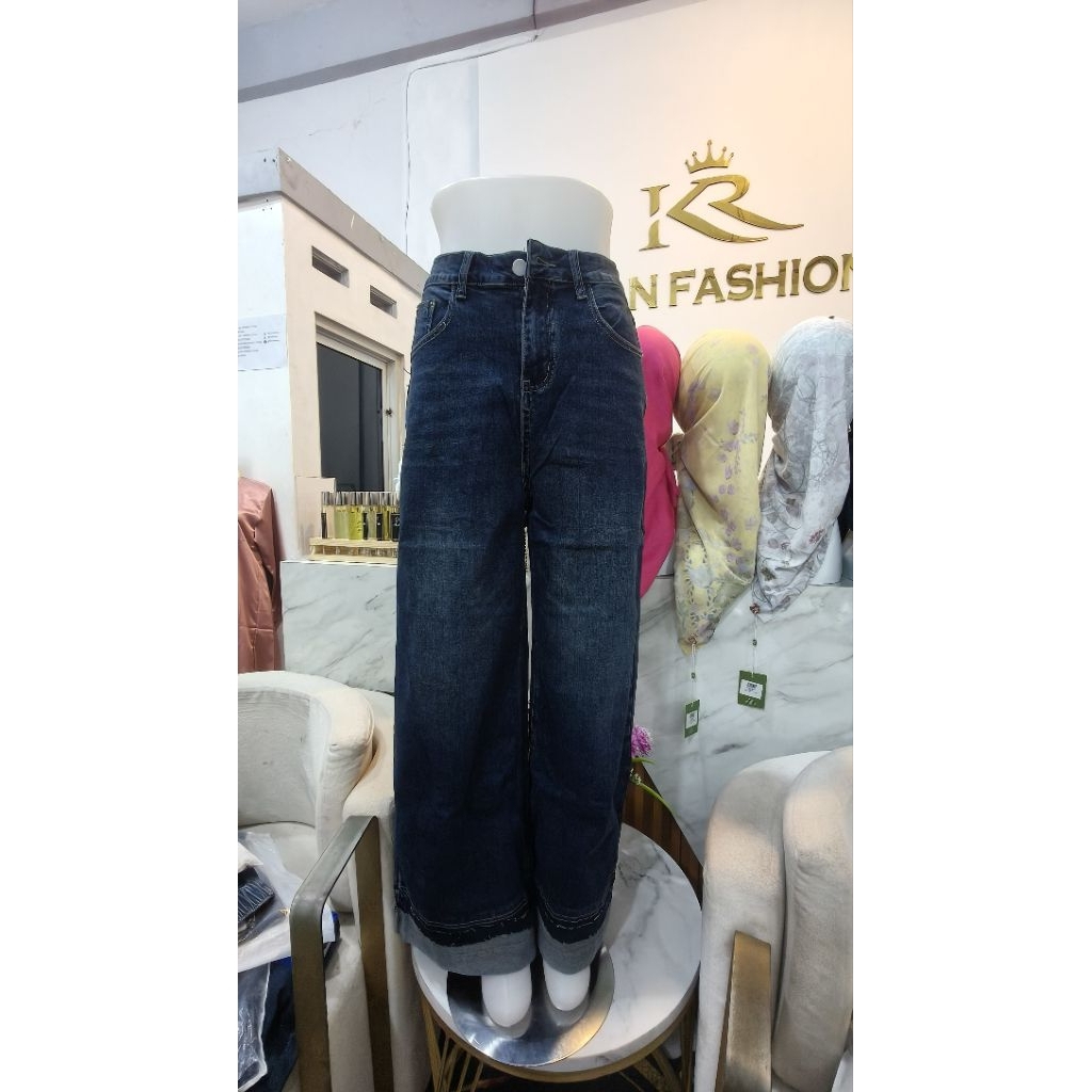 Celana jeans wanita Koreaan style kekinian