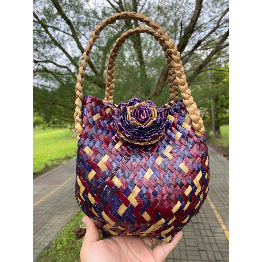 TAS PURUN ANYAMAN KHAS KALIMANTAN SELATAN 0018