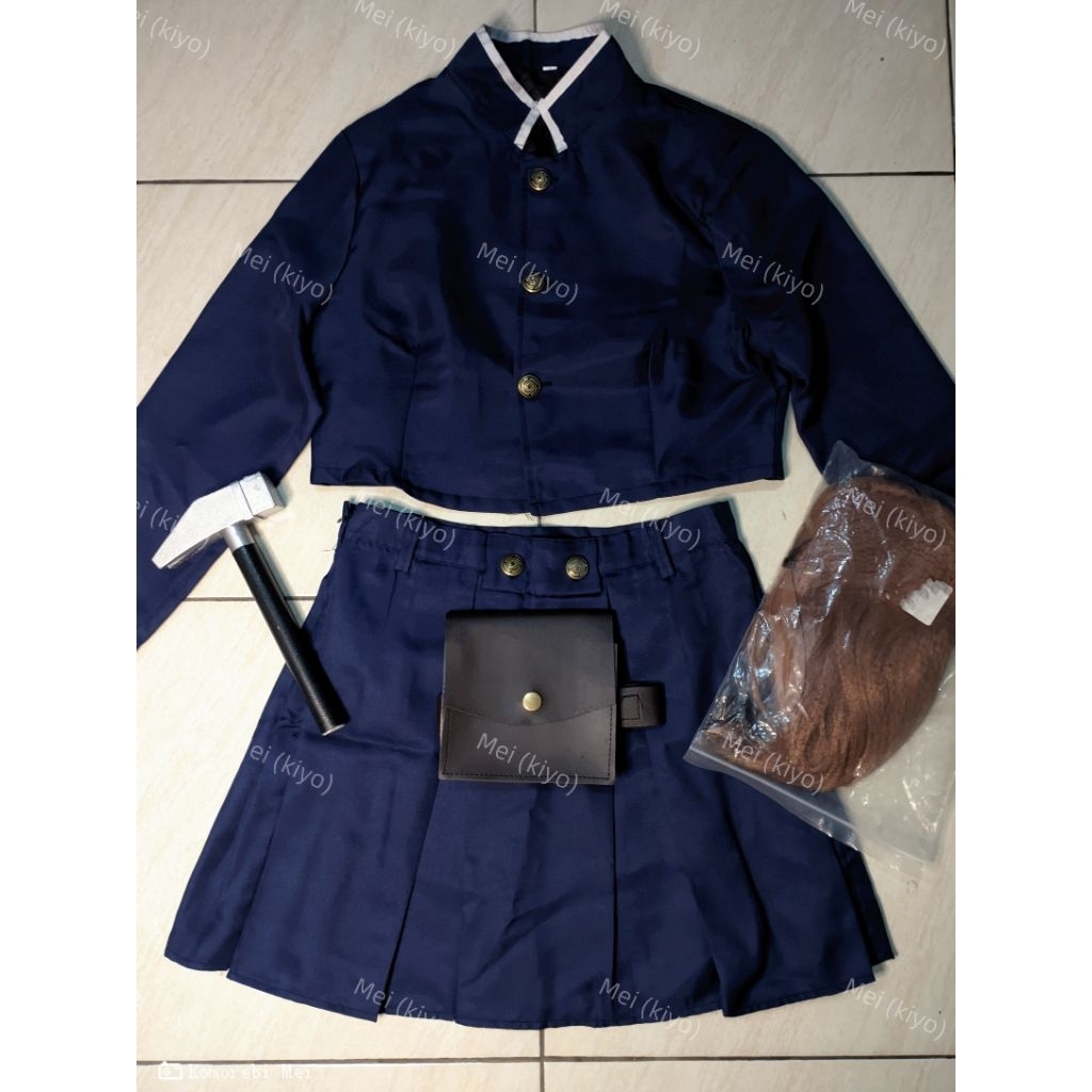 Fullset Kostum Cosplay Nobara Kugisaki Jujutsu Kaisen | Baca Deskripsi