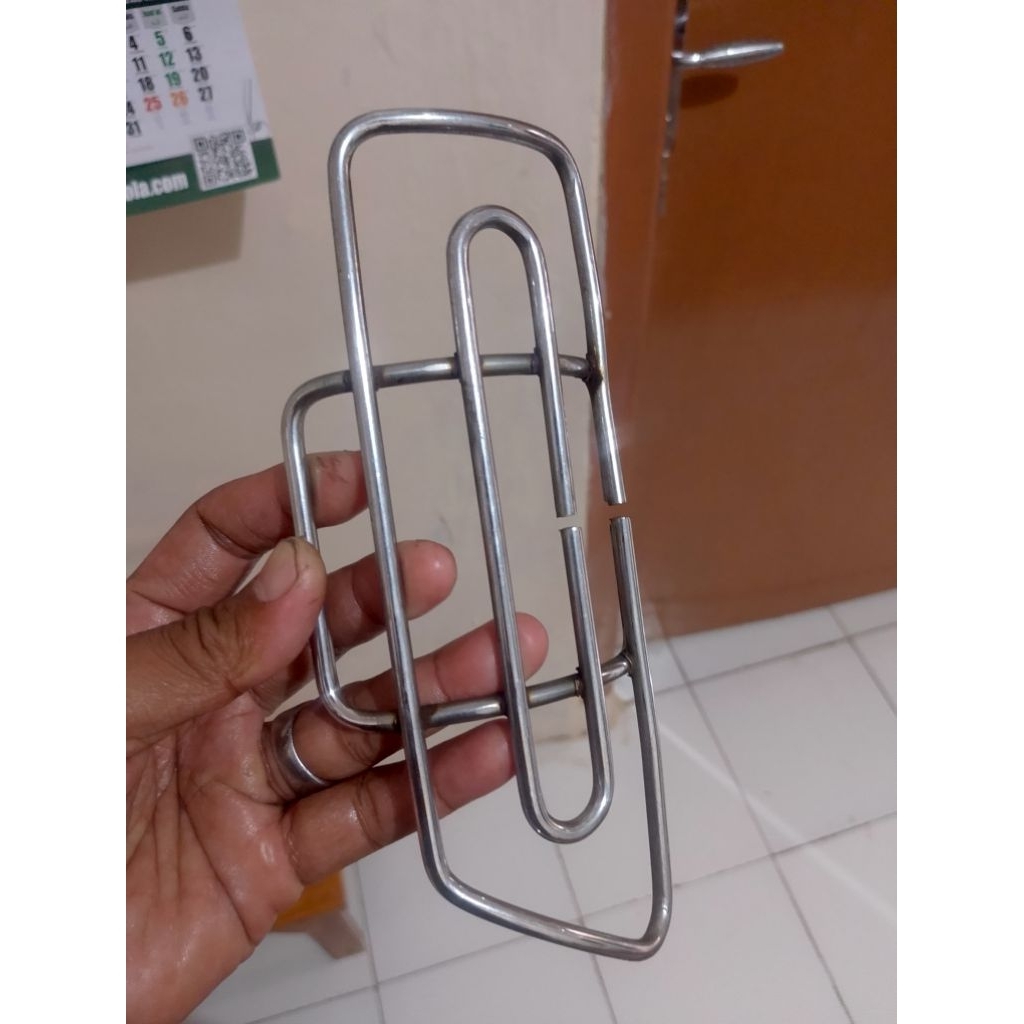 tameng knalpot trail Hyosung Monstrac Original