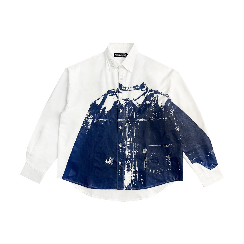 AMIGOS DE VICIOUS / CHASM DENIM OXFORD SHIRT