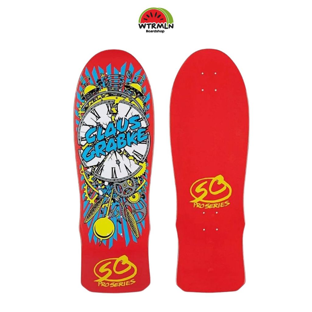 Santa Cruz Grabke Exploding Clock Cruiser Skateboard Deck