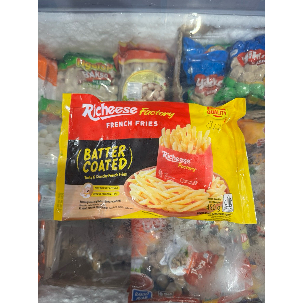 RICHEESE Batter Coated 450gr kentang frozen french fries
