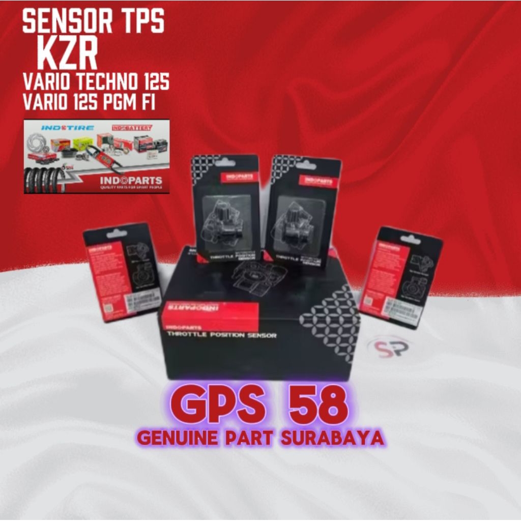 Sensor Tps Vario 125 Techno, Vario 125 PGM Fi 16400-KZR-601 Original Indopart
