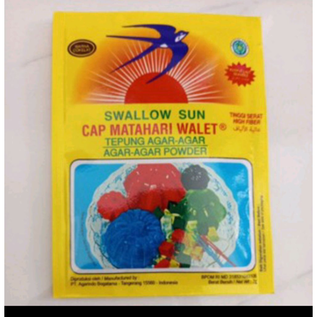 Agar Agar powder rasa rumput laut alami