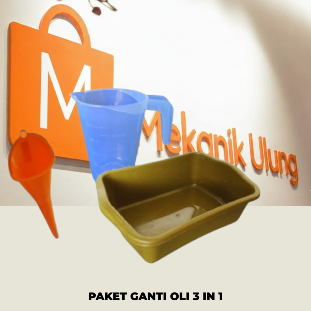 Paket Alat ganti oli-paket gati oli 3 in 1-Paket ganti mesin motor mobil