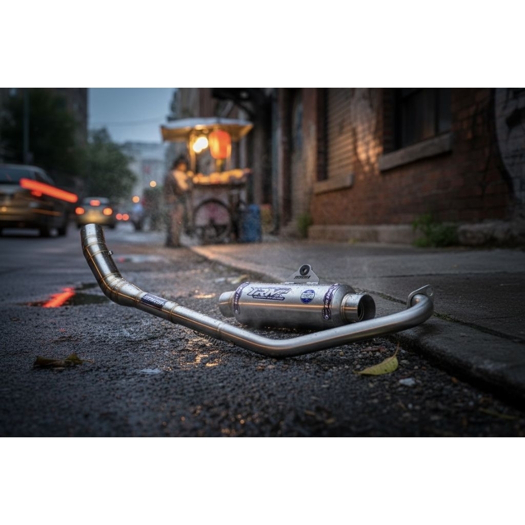 Knalpot racing original cbr150r facelift cb150rnew cb150r old sonic150r satria fu knalpot original