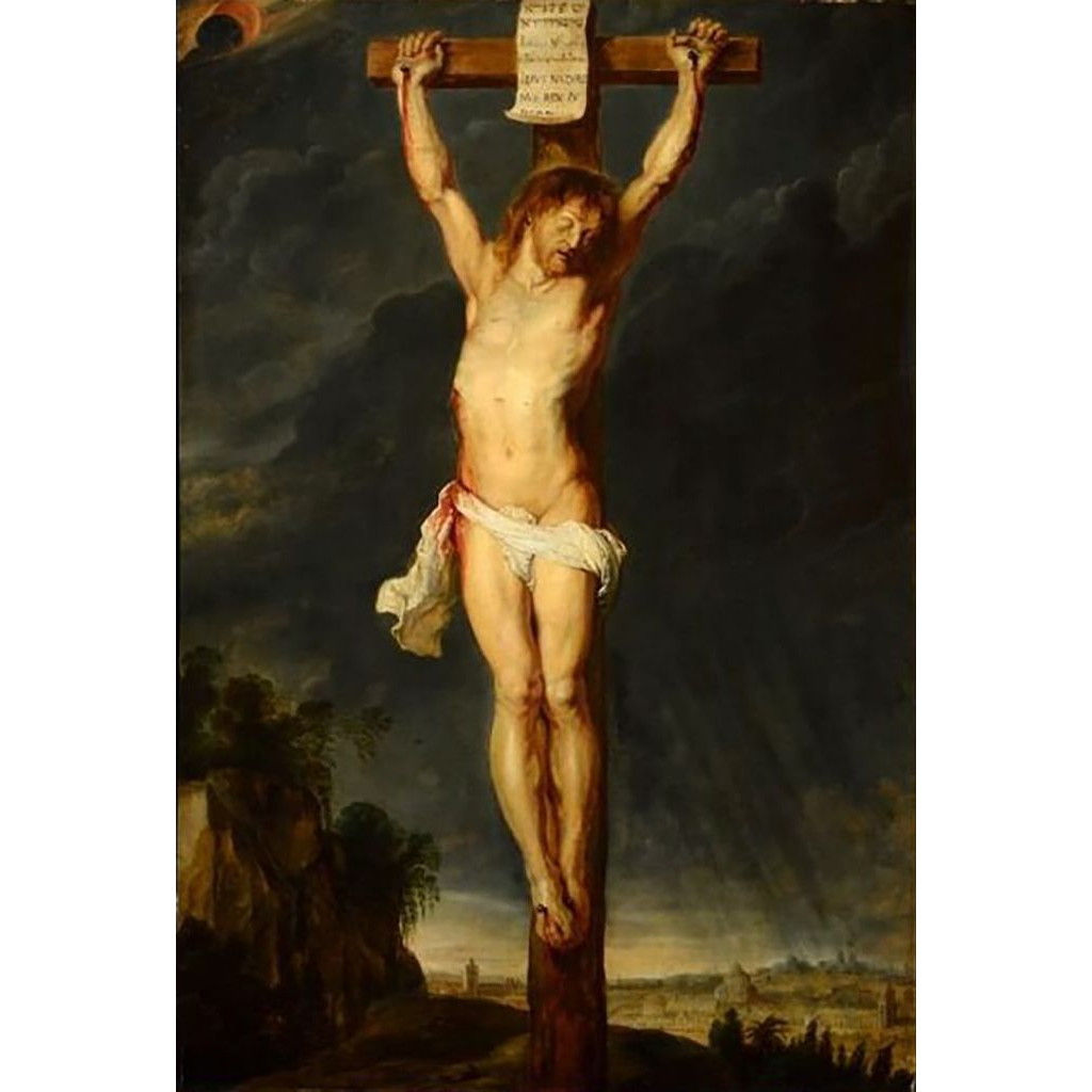 Lukisan Peter Paul Rubens Christ on the Cross Painting