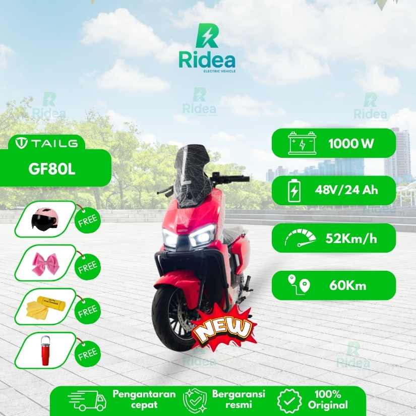 Tailg GF80L sepeda listrik anti air bahkan direndam
