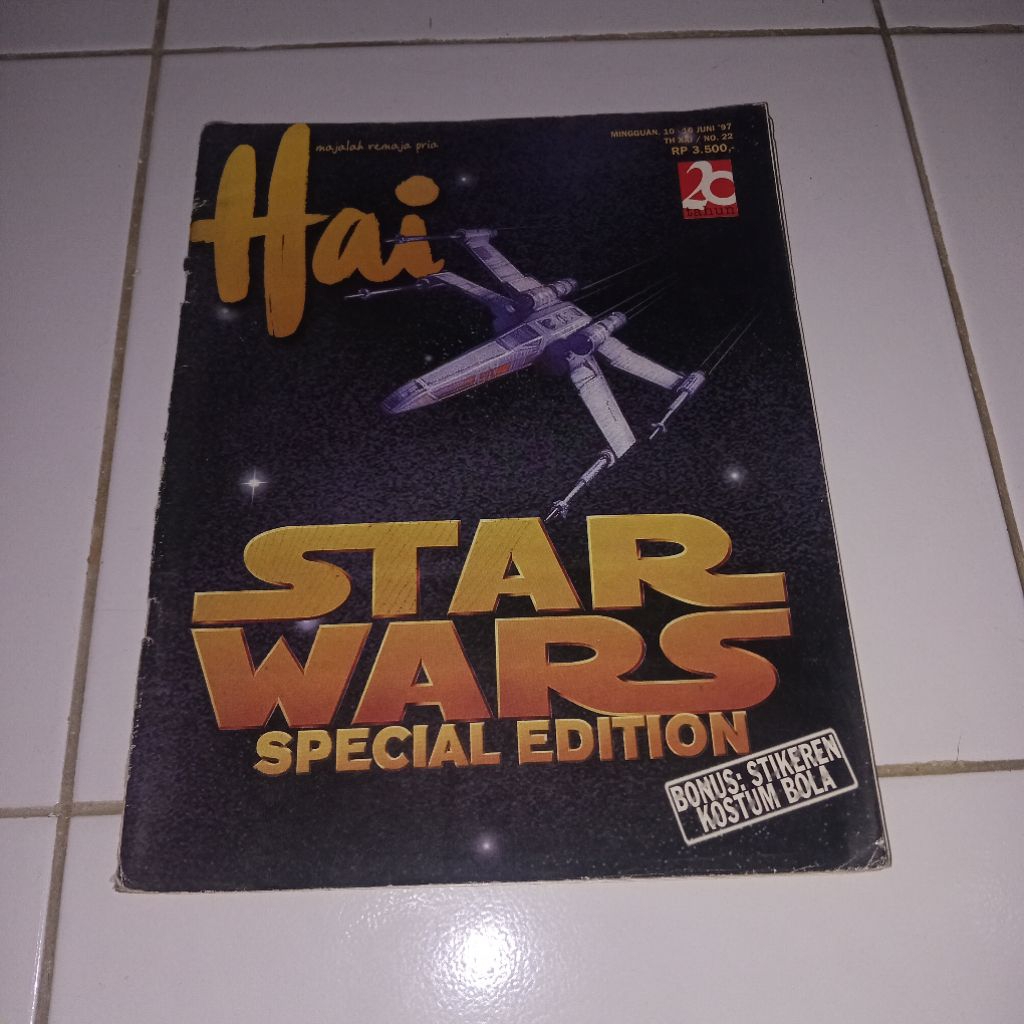 majalah hai star wars special edition tahun 1997