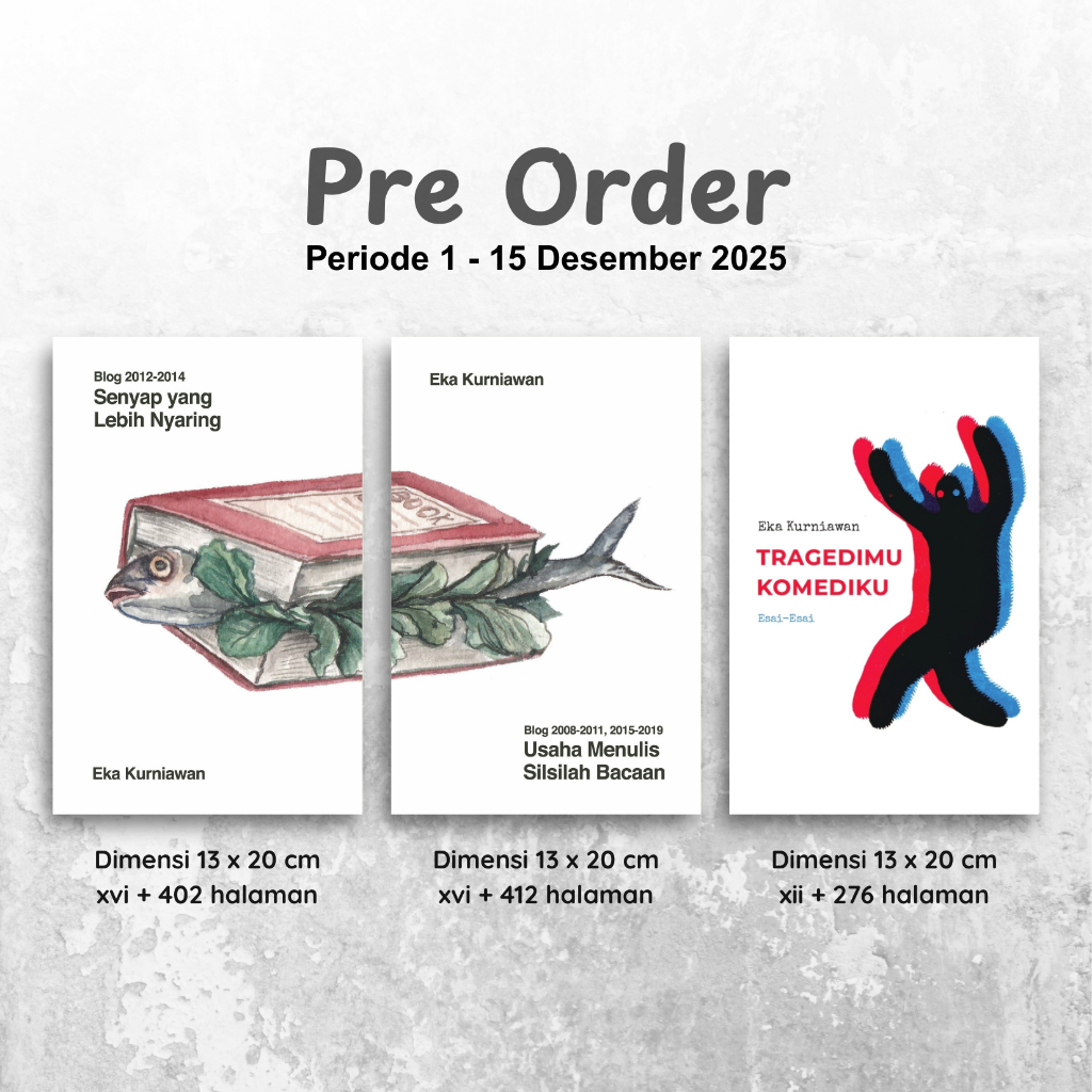 Buku Usaha Menulis Silsilah Bacaan Eka Kurniawan