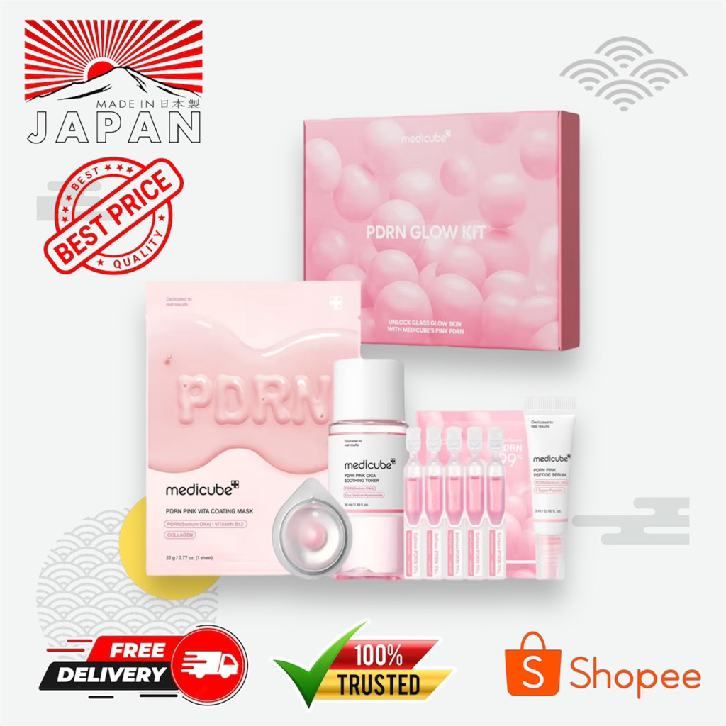 Medicube PDRN Trial Kit Set, Glow Kit, Glass Glowing Skin Original