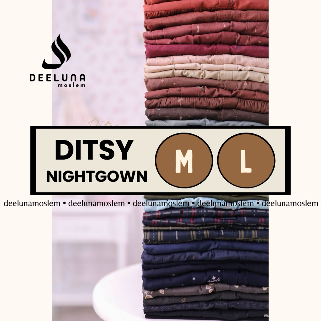 Ditsy Nightgown Desember (M) - (L)