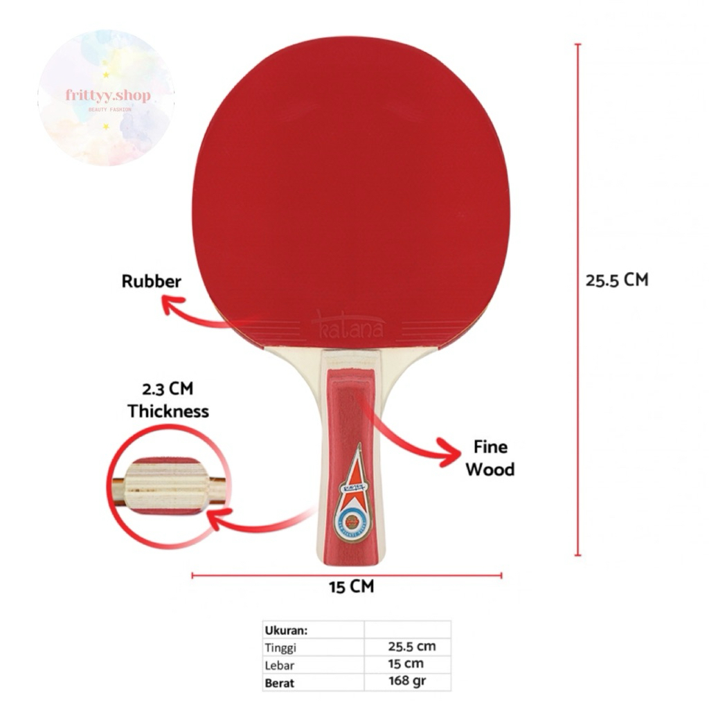 Bet Pingpong Tenis Meja KATANA KB-01 Original
