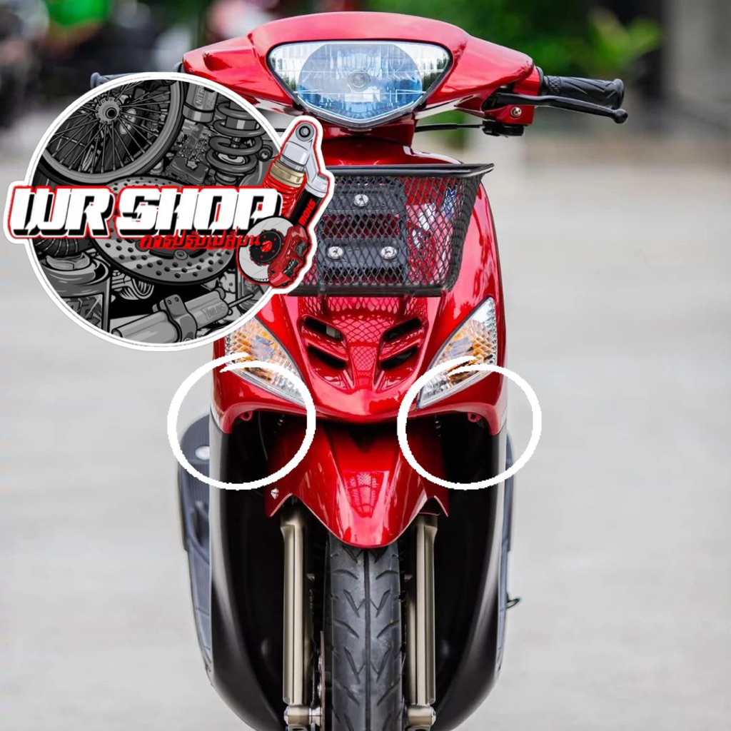 Baut probolt dek Paru Mio sporty smile fino soul nouvo stainless original heng Thailand (2pcs)