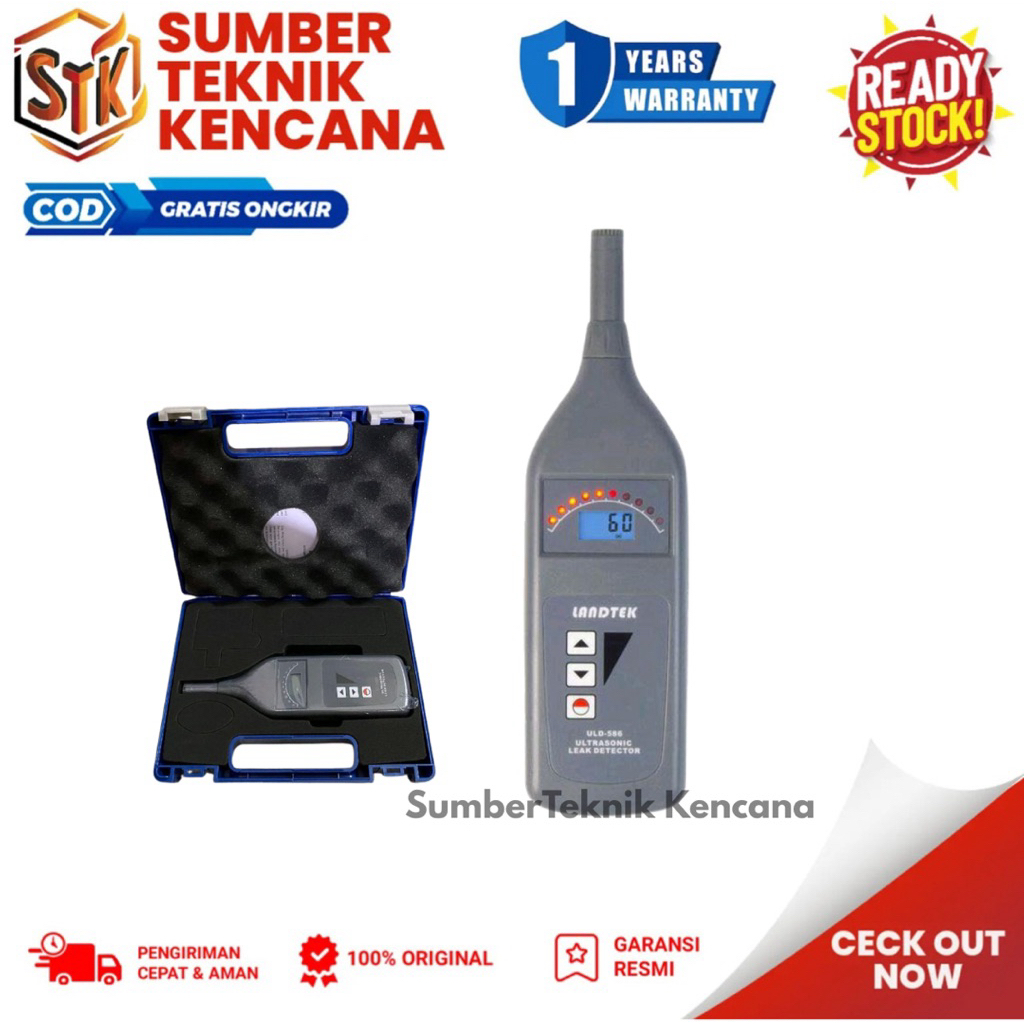 Ultrasonic Leakage Detector Gas Leak Detektor ULD-586 Pipa ULD586 Air