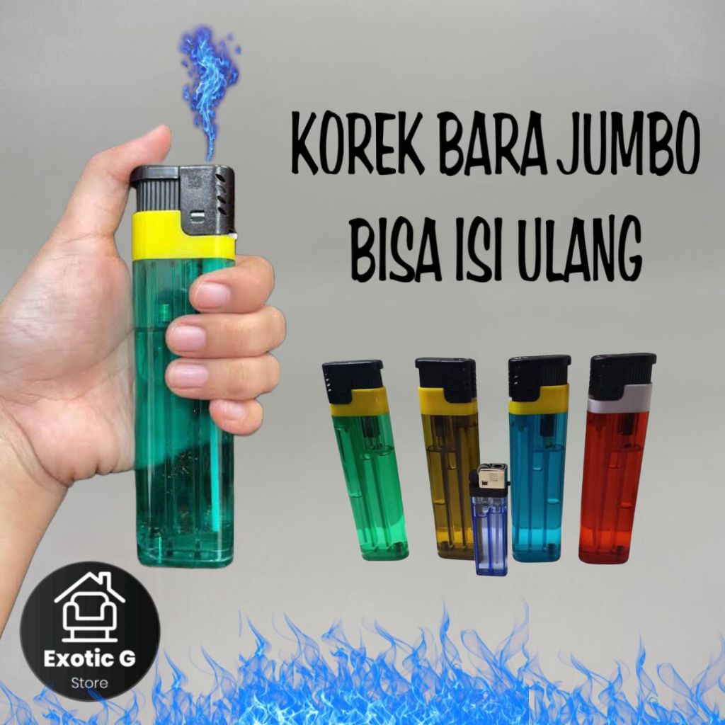 (Harga Eceran) Korek Bara Jumbo / Korek Bara Magnet Besar