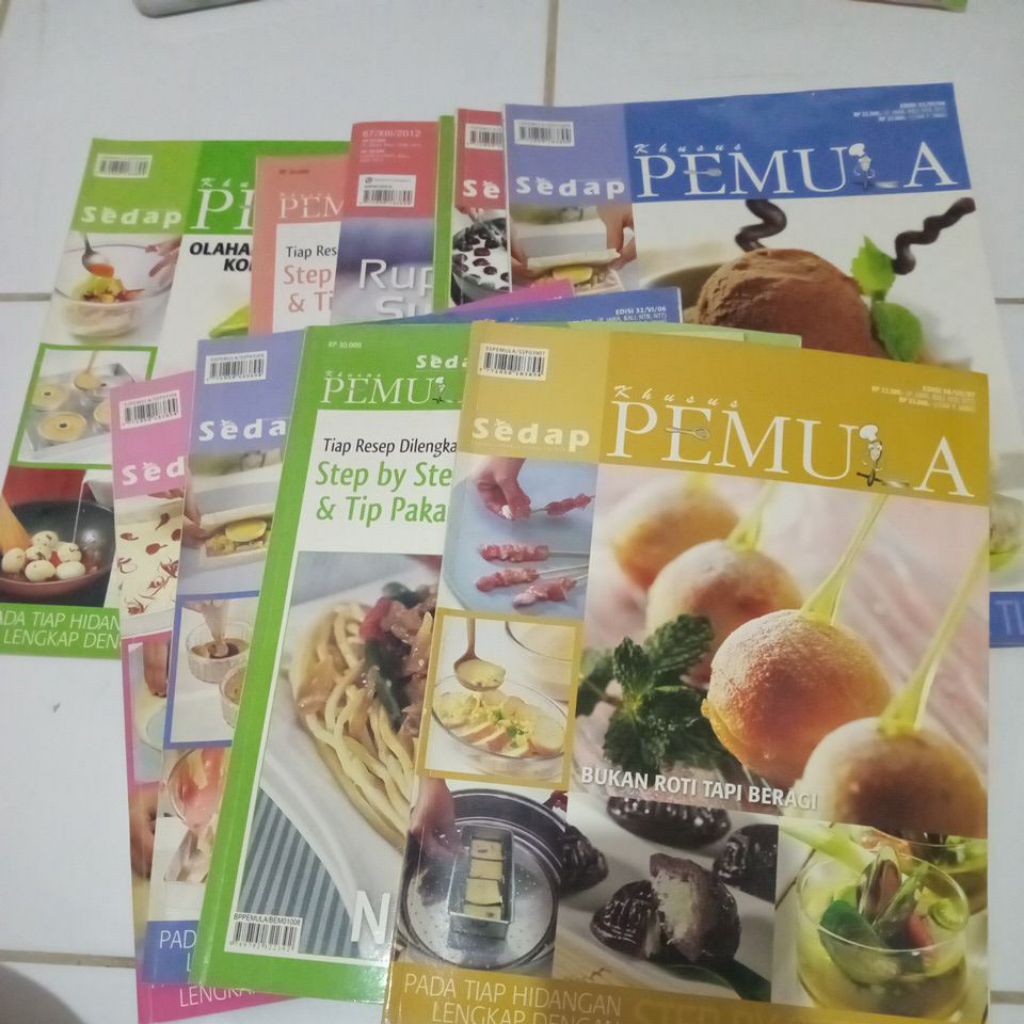 majalah sedap khusus pemula