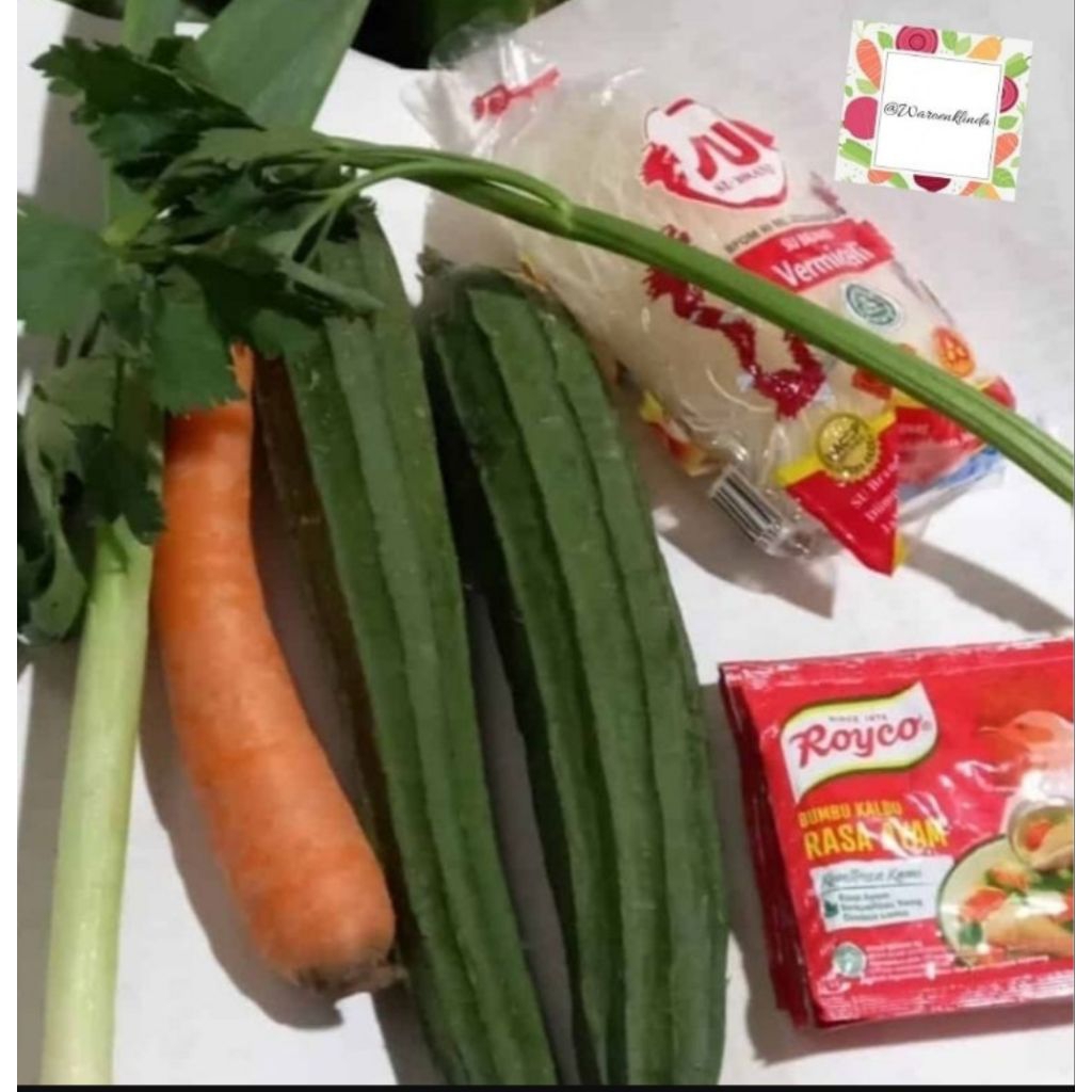 paket sayur bening oyong