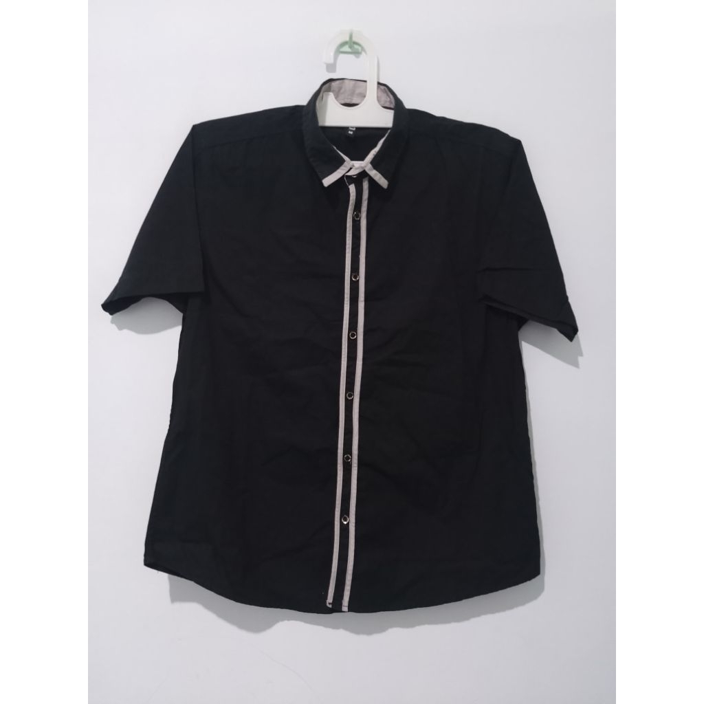 kemeja baju hem pria casual formal m231