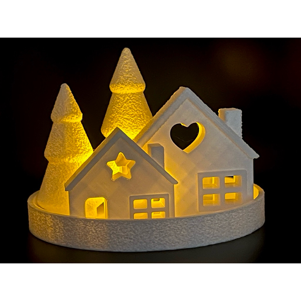 snowy Christmas Tray Decoration | Dekorasi Natal | Hiasan Natal | Christmas Decoration | xmas decora