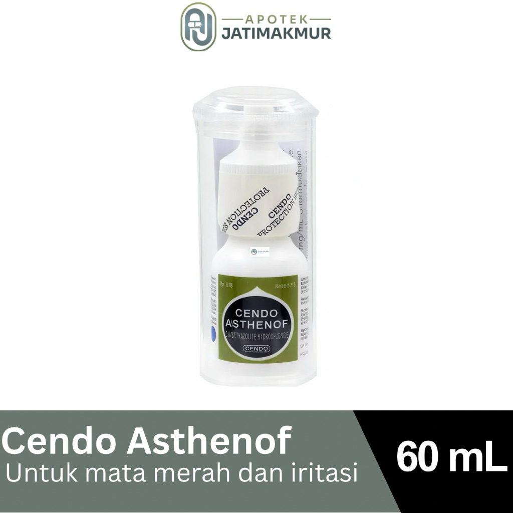 Cendo Asthenof  Tetes Mata - Menyegargan Mata dan Mengatasi Mata Merah dan Iritas