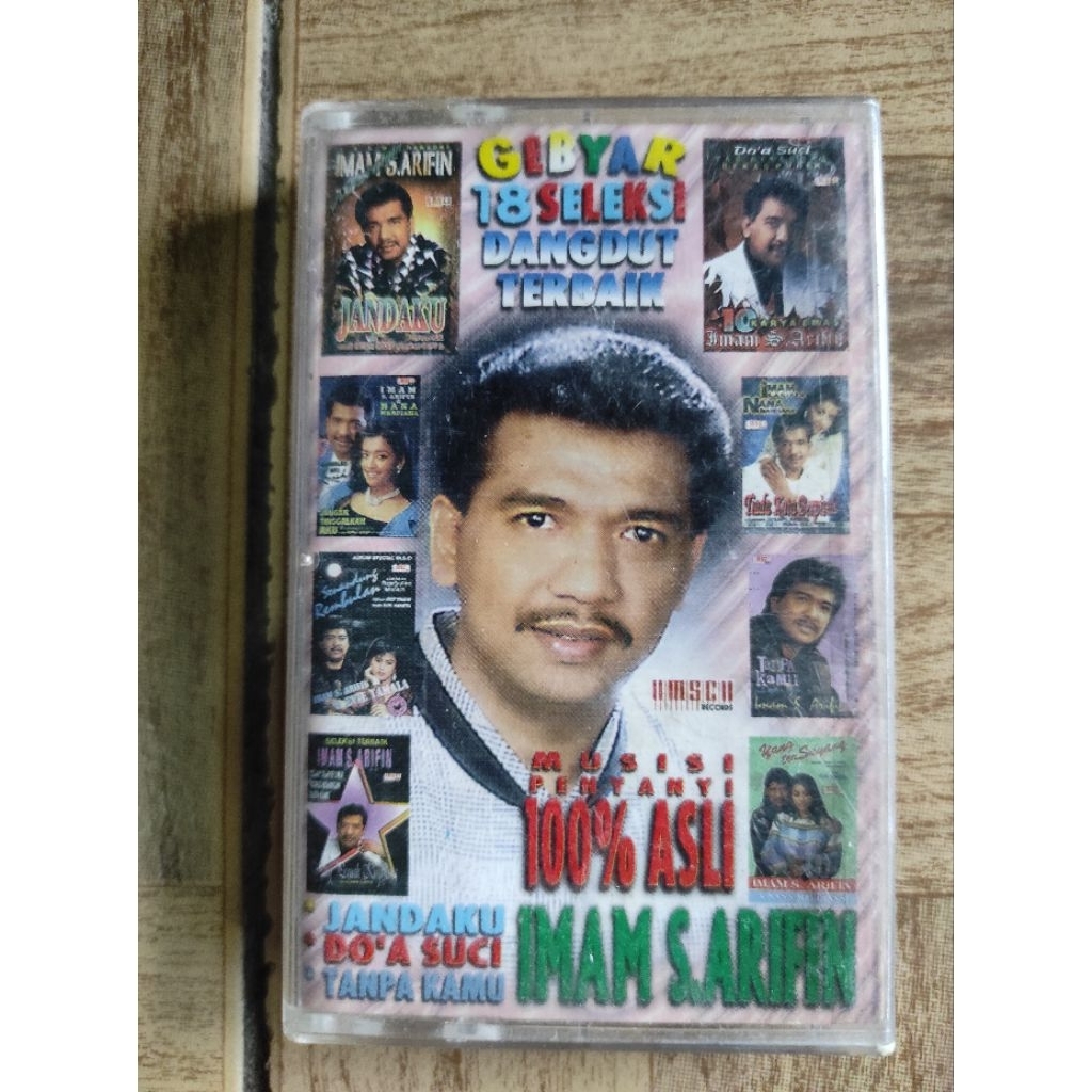kaset pita gebyar 18 seleksi dangdut terbaik IMAM S ARIFIN
