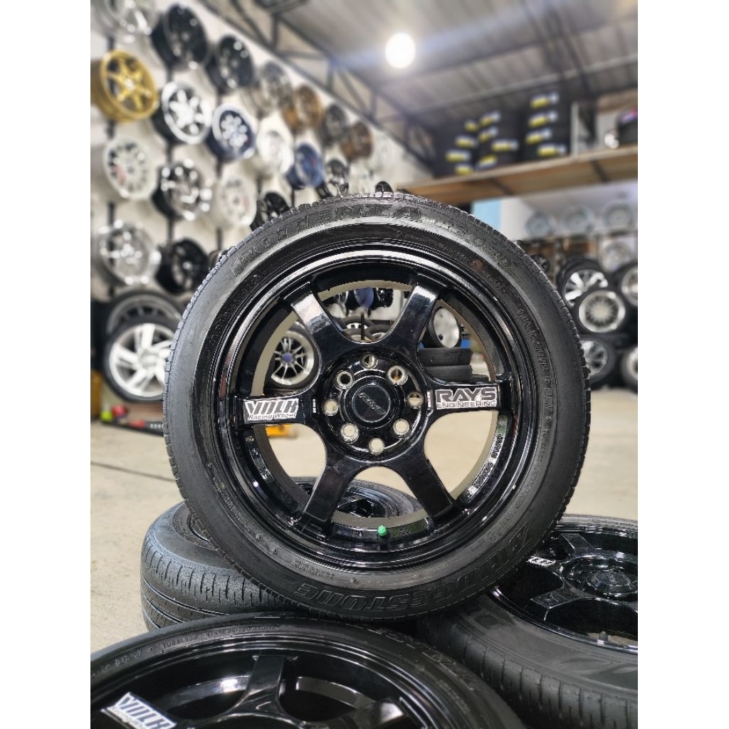 velg TE37 ring 15×6,5in et42 pcd 4×100-114 (second)