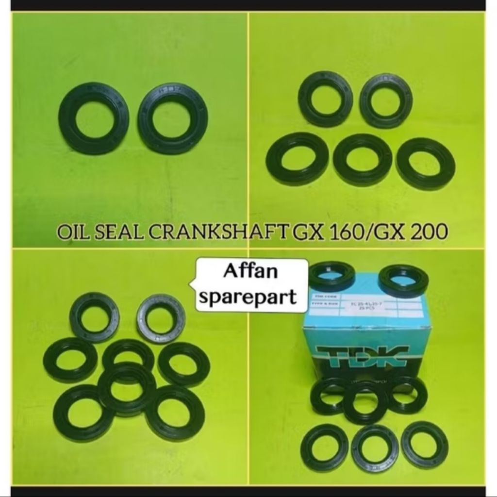 OIL SEAL CRANKSHAFT GX 160 / GX 200 / SEAL KRUK AS GX 160 / GX 200