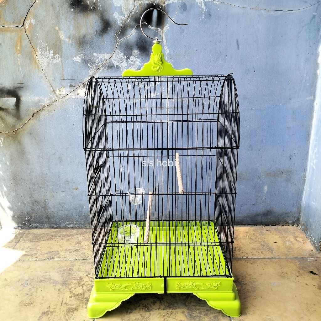 KHUSUS KURIR INSTAN BISA COD SANGKAR BESI KOTAK F1 UNTUK BURUNG BESAR DAN BURUNG KECIL