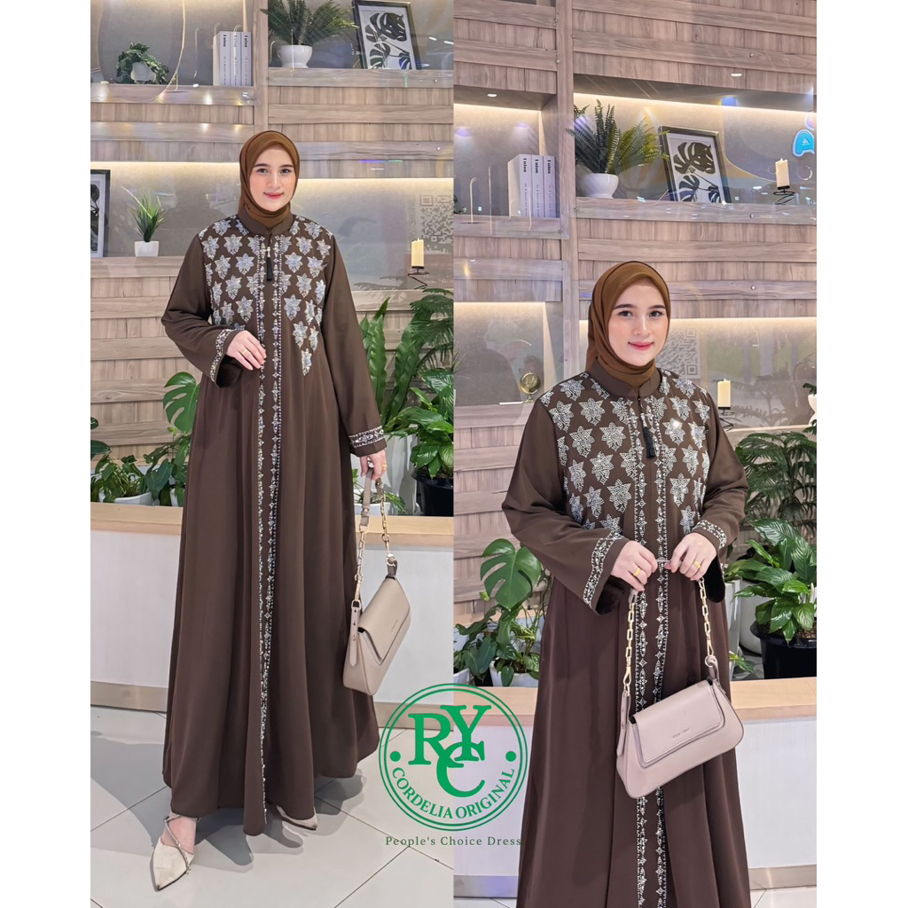 JIHAN KAFTAN LENGAN KERUT