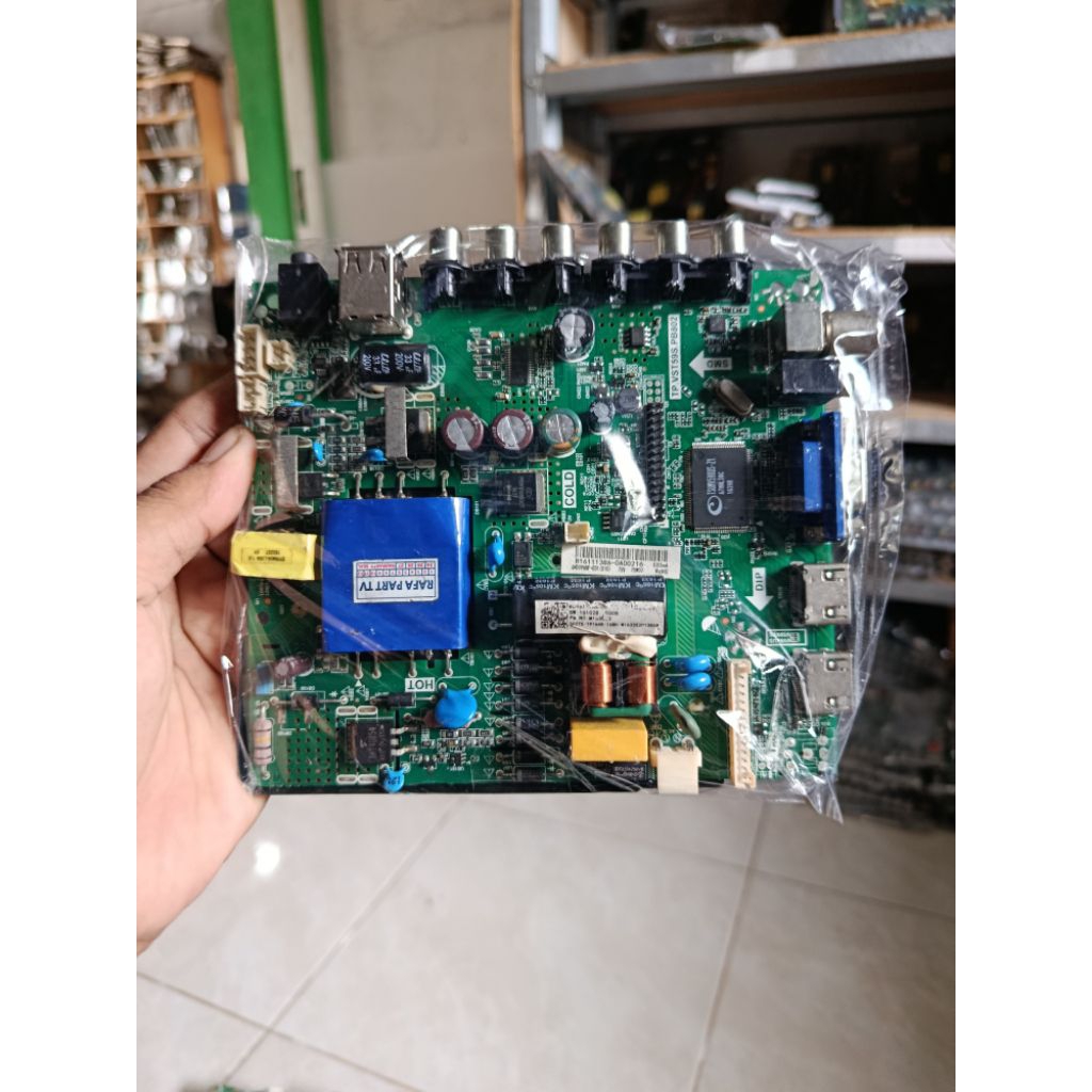MB MOBO MAINBOARD MODULE MESIN TV TIPE TP.VST59S.PB802