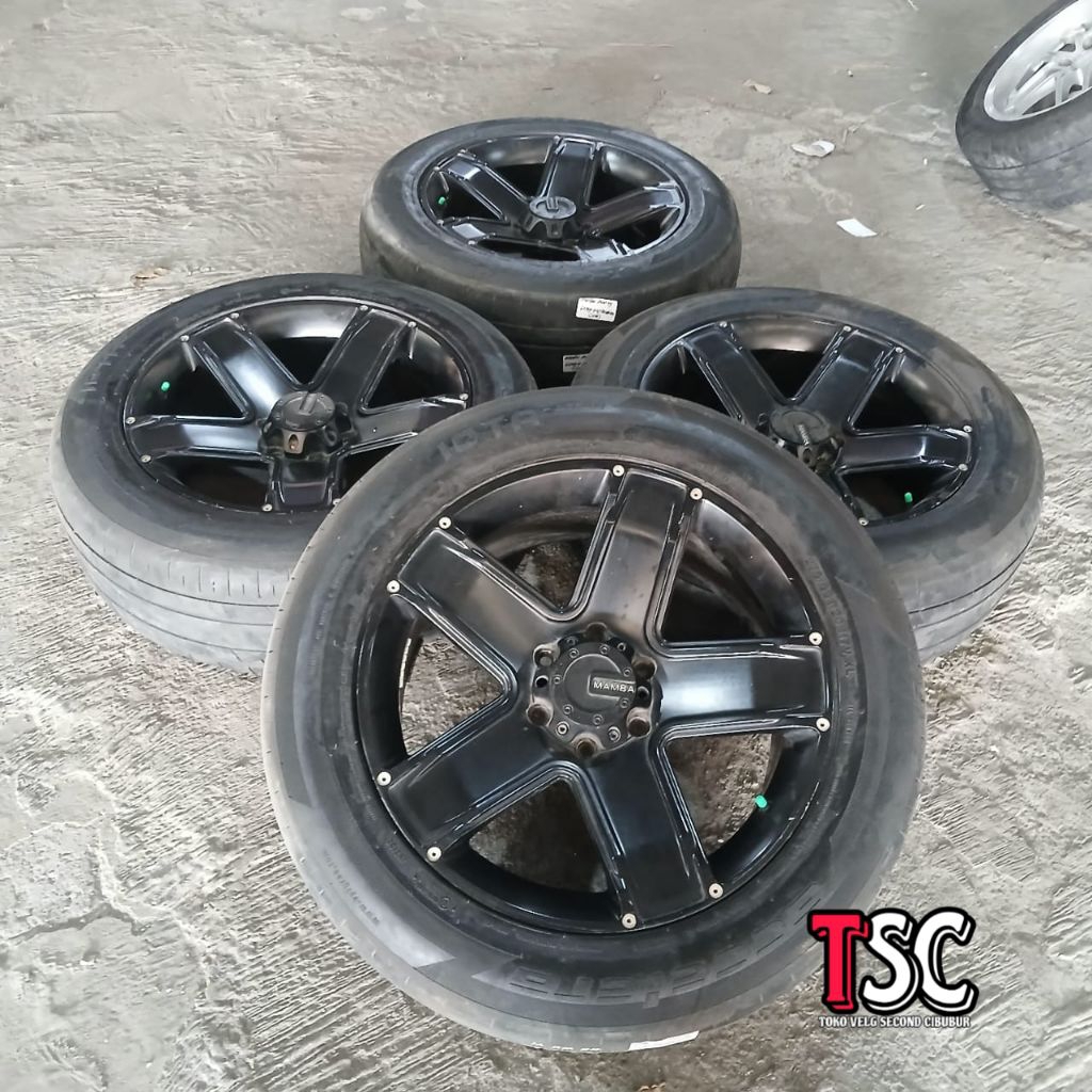 VELG SECOND RING 20 LUBANG 6X139,7 | MAMBA R20 (BAN BONUS)