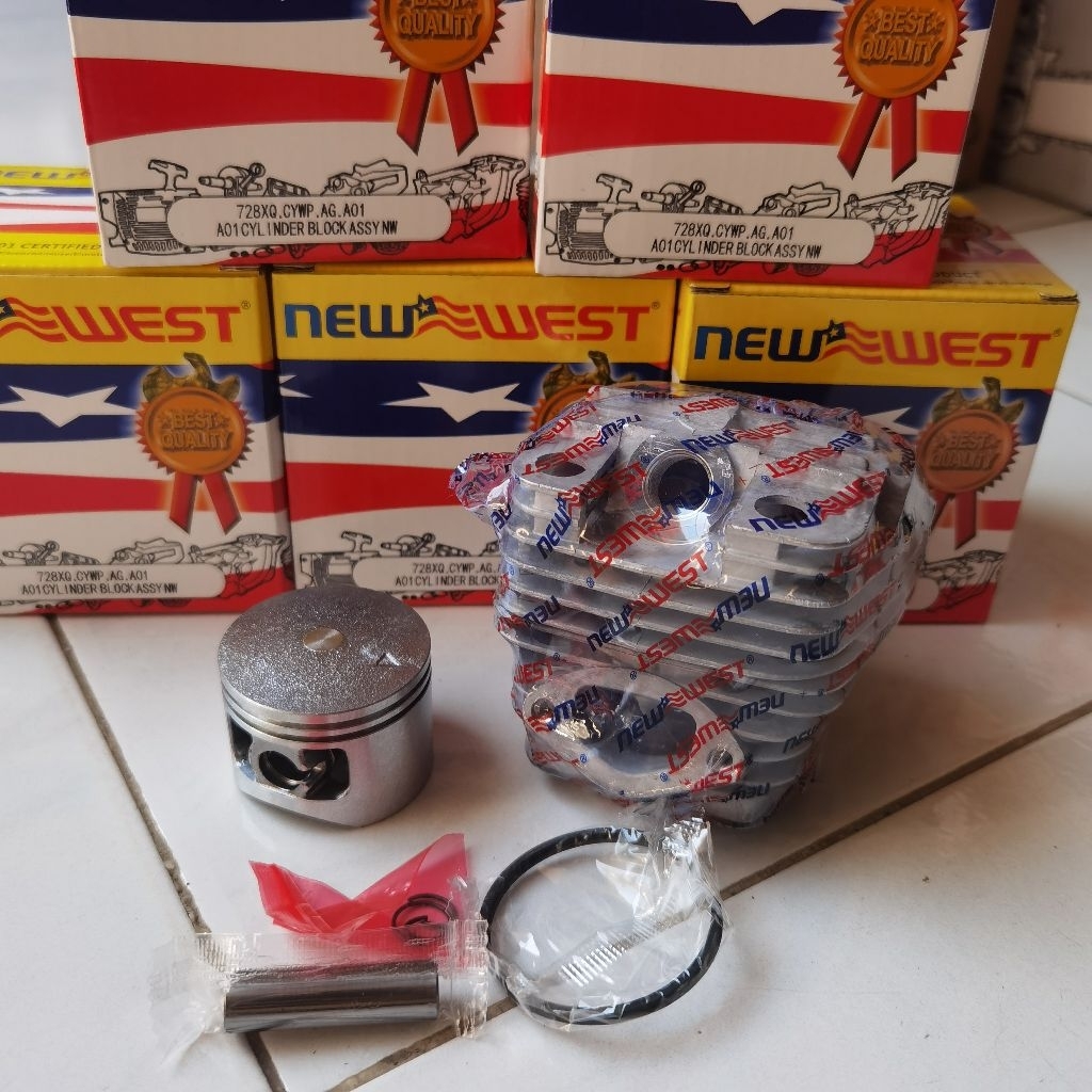 cylinder assy boring NEW WEST 728 XQ ORIGINAL  KHUSUS NW 728 XQ