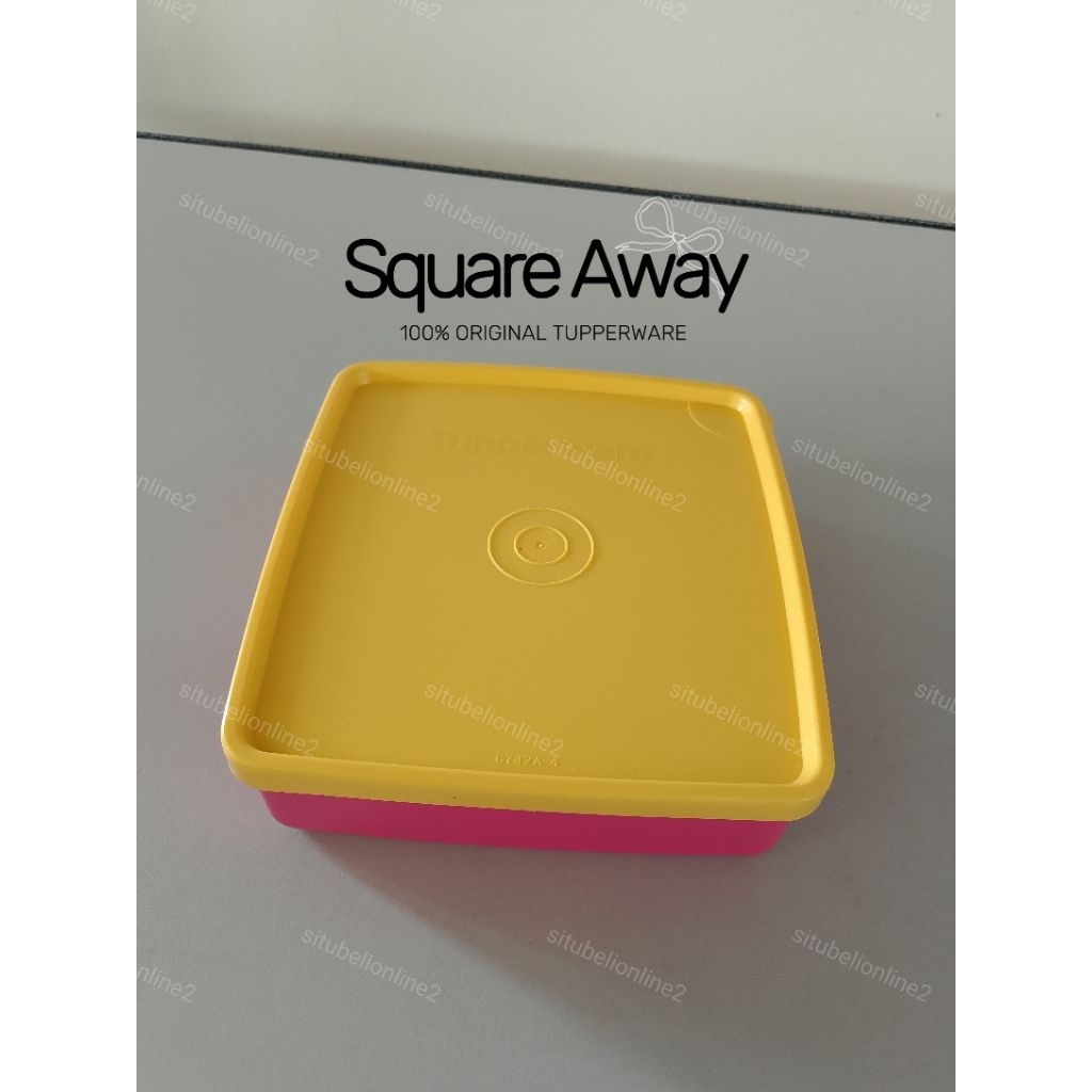 Square Away Small Original Tupperware Indonesia - Tupperware - 360ml