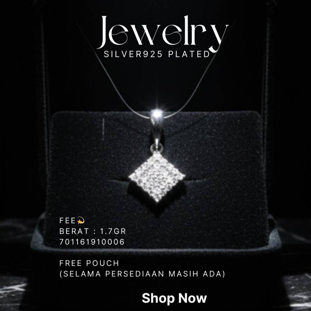 Liontin Unik dan Mewah Asli Perak925 FG169