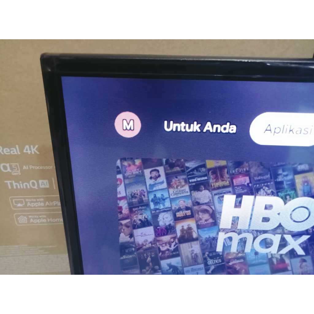 Google TV Sharp 32 In HD Sudah Youtube DigitalTV Kondisi bekas pemakaian masih segel 5856F